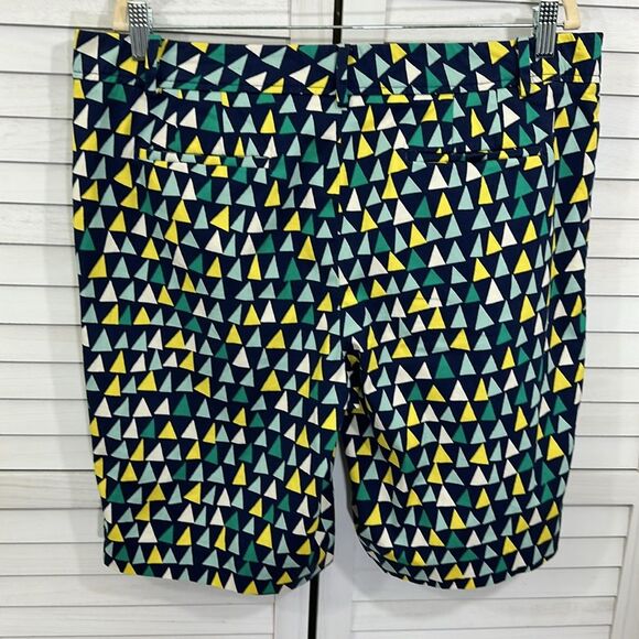 Talbots The Perfect Shorts Size 14 Geometric Print - Picture 6 of 8